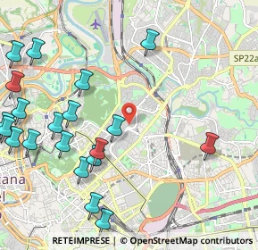 Mappa Via Annone, 00100 Roma RM, Italia (2.9295)