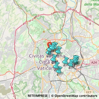Mappa Piazzale Maresciallo Giardino, 00195 Roma RM, Italia (3.29615)