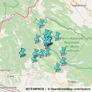Mappa Largo Martiri di Cicchetti, 00028 Subiaco RM, Italia (5.11)