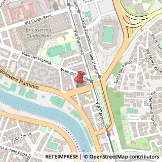 Mappa Via Giovanni Battista Tiepolo, 21, 00196 Roma, Roma (Lazio)