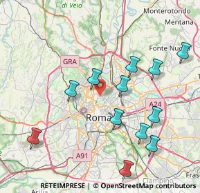 Mappa 00197 Roma RM, Italia (8.91333)