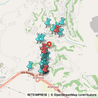 Mappa Via Francesco Brandileone, 00050 Fiumicino RM, Italia (0.42222)