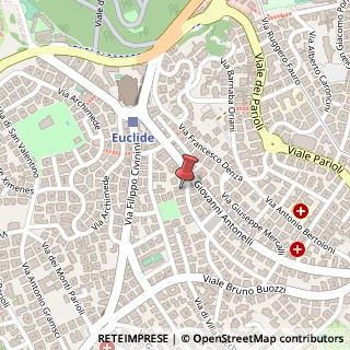 Mappa Via Eustachio Manfredi, 17, 00197 Roma, Roma (Lazio)