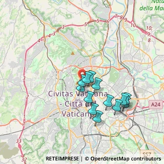Mappa Cadorna- Maresciallo Giardino, 00195 Roma RM, Italia (3.38385)