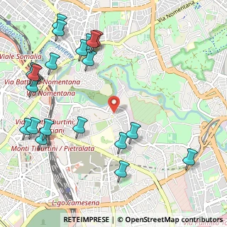 Mappa Quartiere XXI Pietralata, 00158 Roma RM, Italia (1.4545)