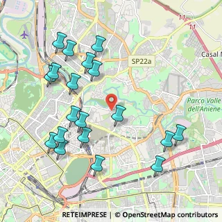 Mappa Quartiere XXI Pietralata, 00158 Roma RM, Italia (2.39737)