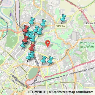 Mappa Quartiere XXI Pietralata, 00158 Roma RM, Italia (2.107)