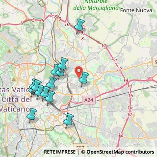 Mappa Quartiere XXI Pietralata, 00158 Roma RM, Italia (4.54714)