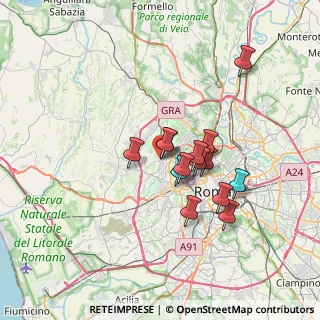 Mappa Via Antonio Stella, 00168 Roma RM, Italia (5.72786)
