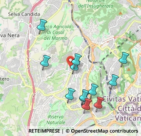 Mappa Via Antonio Stella, 00168 Roma RM, Italia (2.09333)