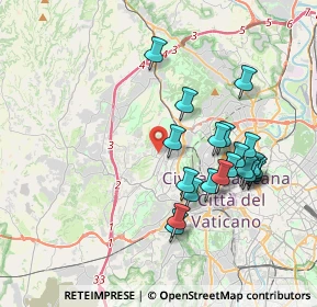 Mappa Largo Cesare Vigna, 00168 Roma RM, Italia (3.8405)