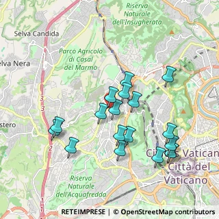 Mappa Via Nicola Canali, 00168 Roma RM, Italia (1.96056)