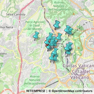 Mappa Via Nicola Canali, 00168 Roma RM, Italia (1.26316)