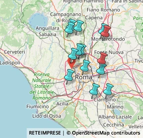 Mappa Via Nicola Canali, 00168 Roma RM, Italia (12.52571)