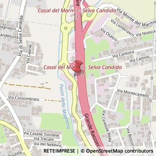 Mappa Via di Casal del Marmo, 620, 00166 Roma, Roma (Lazio)