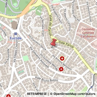 Mappa Via Giuseppe Luigi Lagrange, 3, 00197 Roma, Roma (Lazio)