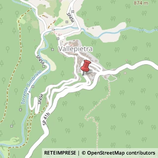 Mappa Via Salvo D'Acquisto, 29, 00020 Vallepietra, Roma (Lazio)
