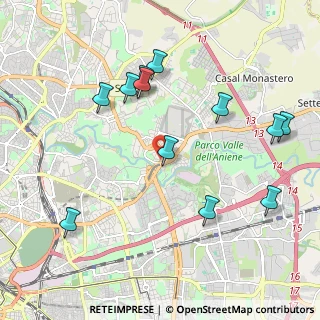Mappa Via Scalia Beltrami, 00156 Roma RM, Italia (2.325)