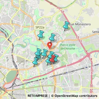 Mappa Via Scalia Beltrami, 00156 Roma RM, Italia (1.41818)
