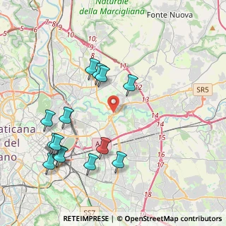 Mappa Via Scalia Beltrami, 00156 Roma RM, Italia (4.74357)