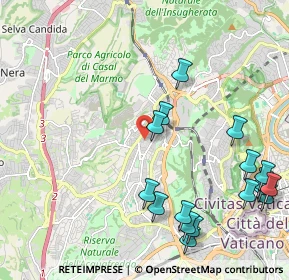 Mappa Via di Val Favara, 00168 Roma RM, Italia (2.76588)