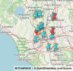 Mappa Via Ernesto Lugaro, 00168 Roma RM, Italia (12.63357)