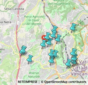 Mappa Via Ernesto Lugaro, 00168 Roma RM, Italia (2.04611)