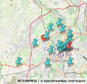 Mappa Via Ernesto Lugaro, 00168 Roma RM, Italia (4.007)