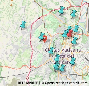 Mappa Via Ernesto Lugaro, 00168 Roma RM, Italia (4.85933)