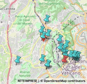 Mappa Via Giovanni Zenatello, 00168 Roma RM, Italia (2.3255)