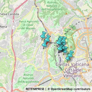 Mappa Via Giovanni Zenatello, 00168 Roma RM, Italia (1.42538)