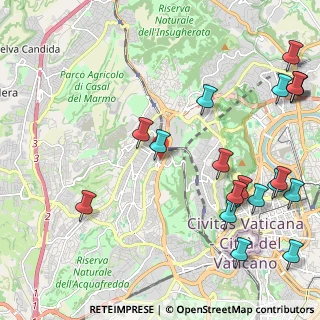 Mappa Via Sorelle Marchisio, 00168 Roma RM, Italia (3.03474)
