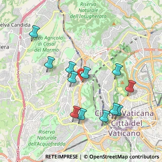 Mappa Via Sorelle Marchisio, 00168 Roma RM, Italia (2.09083)