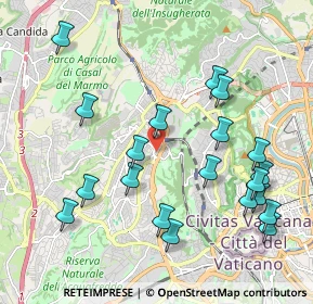 Mappa Via Sorelle Marchisio, 00168 Roma RM, Italia (2.3665)