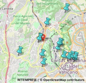 Mappa Via Sorelle Marchisio, 00168 Roma RM, Italia (2.22133)
