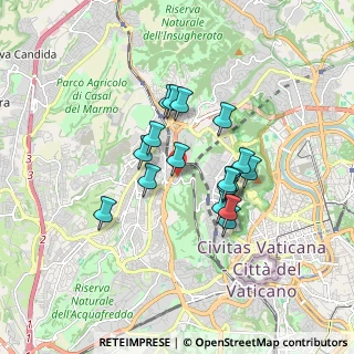 Mappa Via Enrico Pezzi, 00168 Roma RM, Italia (1.42118)