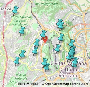 Mappa Via Enrico Pezzi, 00168 Roma RM, Italia (2.3165)