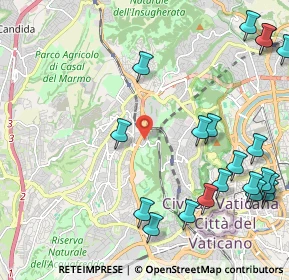 Mappa Via B. Barbiellini Amidei, 00168 Roma RM, Italia (3.0155)