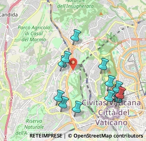 Mappa Via B. Barbiellini Amidei, 00168 Roma RM, Italia (2.24857)