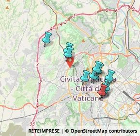 Mappa Via B. Barbiellini Amidei, 00168 Roma RM, Italia (3.57692)