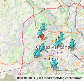 Mappa Via Enrico Pezzi, 00168 Roma RM, Italia (3.82333)