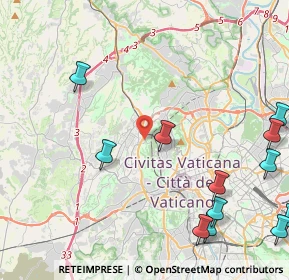 Mappa Via B. Barbiellini Amidei, 00168 Roma RM, Italia (6.43231)