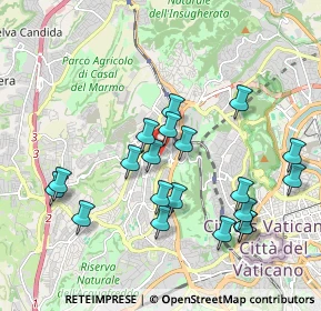Mappa Via Guglielmo Sirleto, 00168 Roma RM, Italia (2.047)