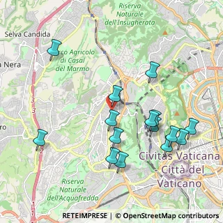 Mappa Via Guglielmo Sirleto, 00168 Roma RM, Italia (2.24)