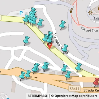 Mappa Via Magister Consulus, 00028 Subiaco RM, Italia (0.0764)