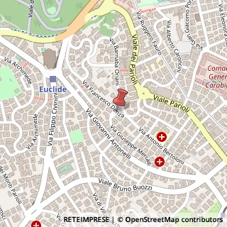 Mappa Via Giuseppe Mercalli, 80, 00197 Roma, Roma (Lazio)