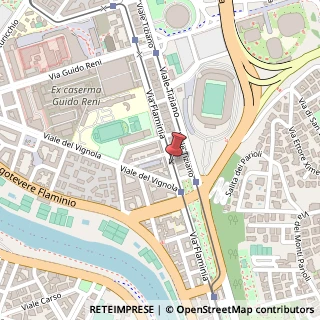 Mappa Via Flaminia,  259, 00196 Roma, Roma (Lazio)