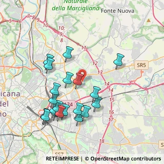 Mappa Via Penne, 00156 Roma RM, Italia (4.2305)