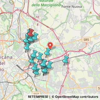Mappa Via Penne, 00156 Roma RM, Italia (4.1375)
