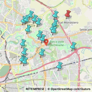 Mappa Via Penne, 00156 Roma RM, Italia (2.28)